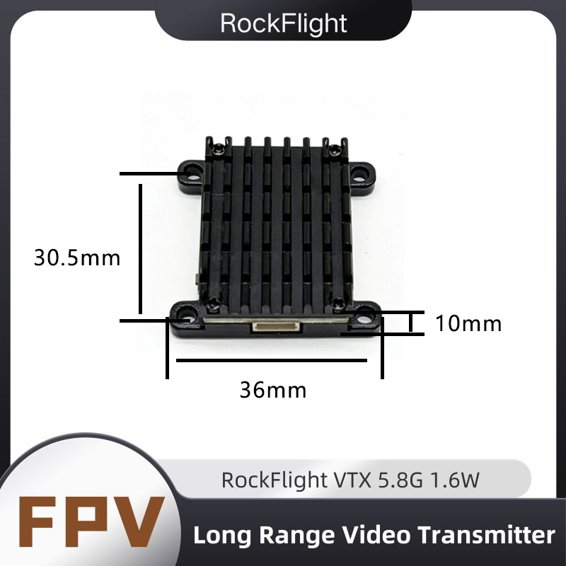 RockFlight TX663 VTX 5.8G 48CH - Fpv Drone Frame recension och pris