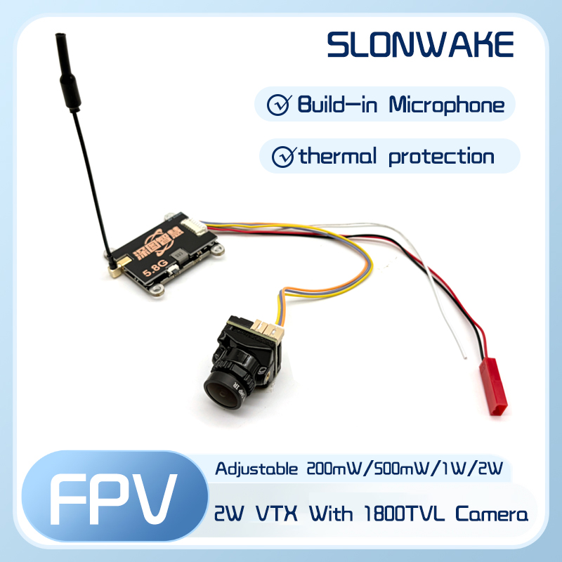 SLONWAKE 5.8G 56CH 2W transmit - Fpv Drone Frame recension och pris