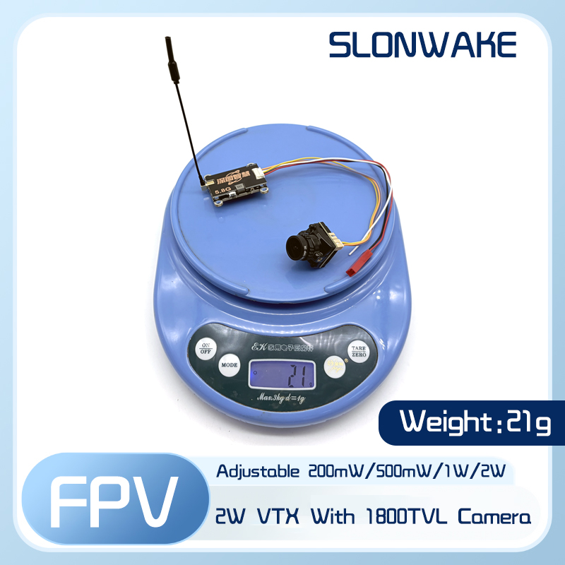 SLONWAKE 5.8G 56CH 2W transmit - Fpv Drone Frame recension och pris