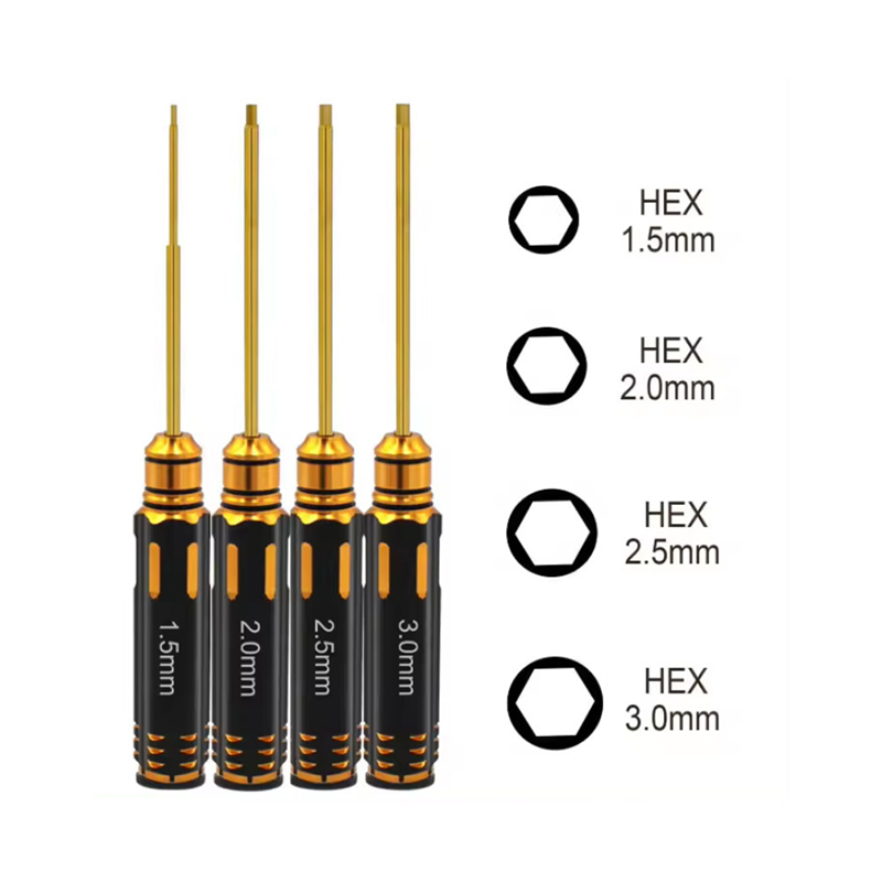 4pcs Hex Screw Driver Set Tita - Fpv Drone Tool Kit recension och pris