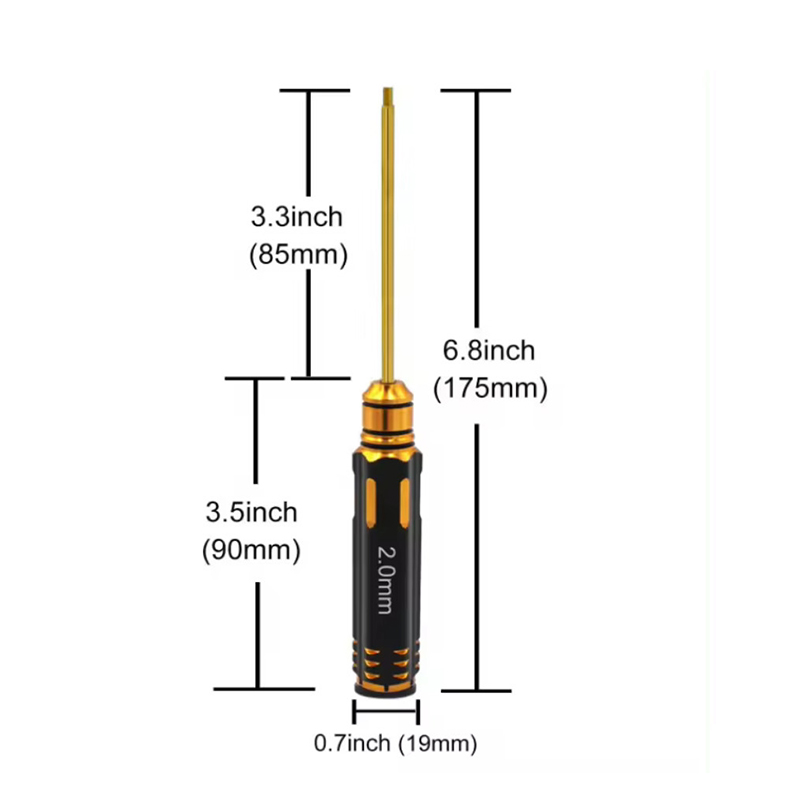 4pcs Hex Screw Driver Set Tita - Fpv Drone Tool Kit recension och pris