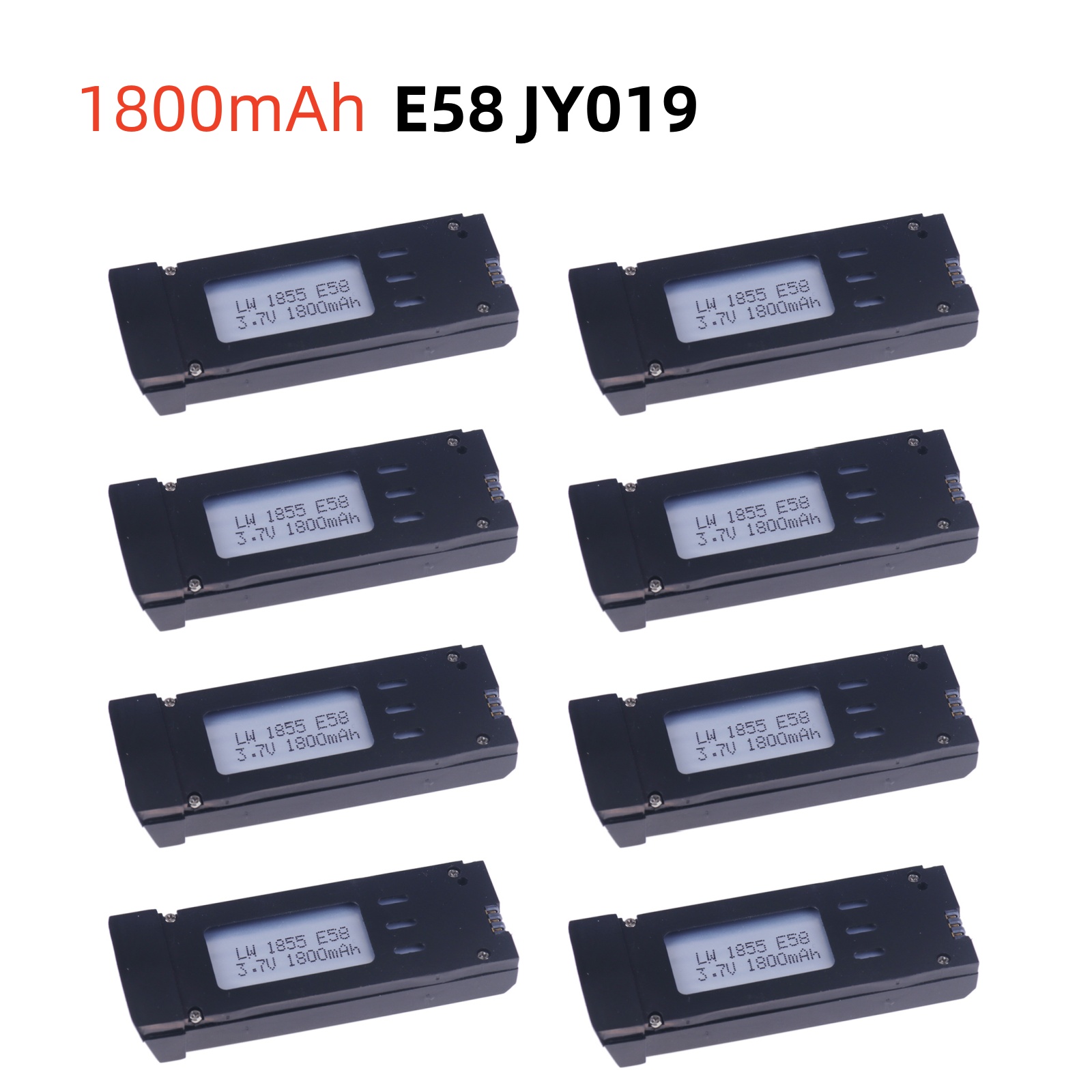 3.7V 1800mAh RC Drone Lithium  - Eachine Drone E58 recension och pris