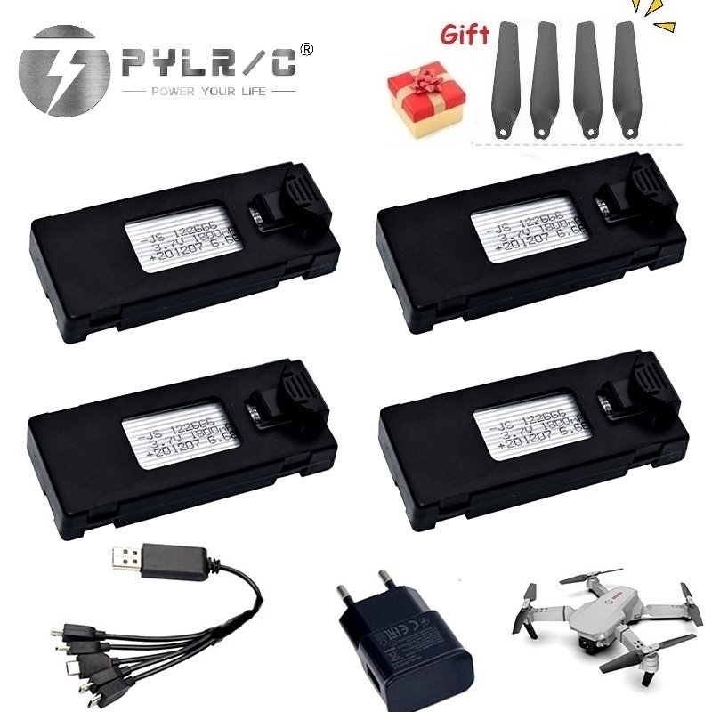 3.7V 1800Mah RC Drone Battery  - Eachine Drone E58 recension och pris
