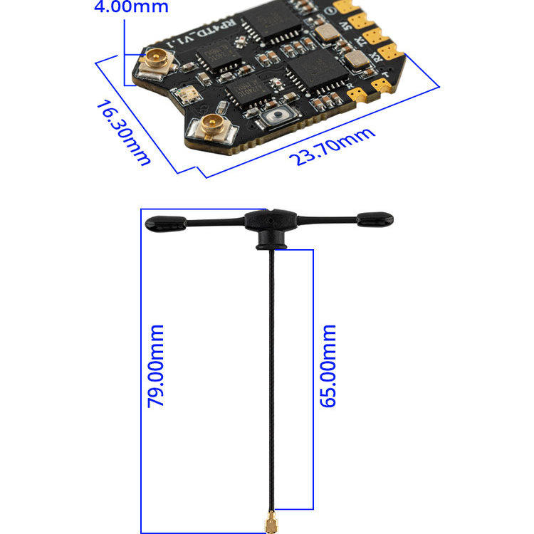 RadioMaster RP4TD ExpressLRS 2 - Fpv Drone Tool Kit recension och pris