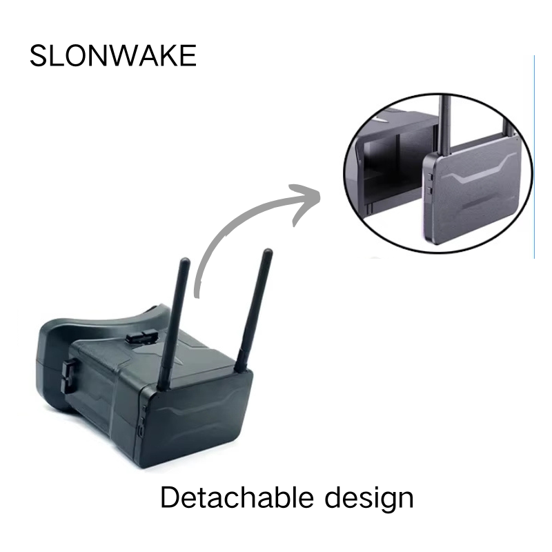 5.8G FPV Goggles 4.3 Inch 480* - Fpv Drone Goggles recension och pris