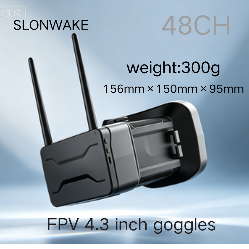 5.8G FPV Goggles 4.3 Inch 480* - Fpv Drone Goggles recension och pris